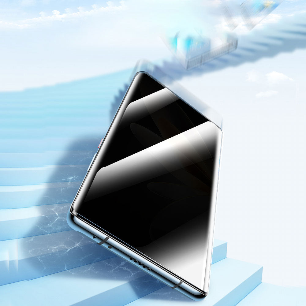 Galaxy S24 Ultra Zore Kolay Uygulama Aparatlı Privacy Easy Body Hayalet Ekran Koruyucu Siyah