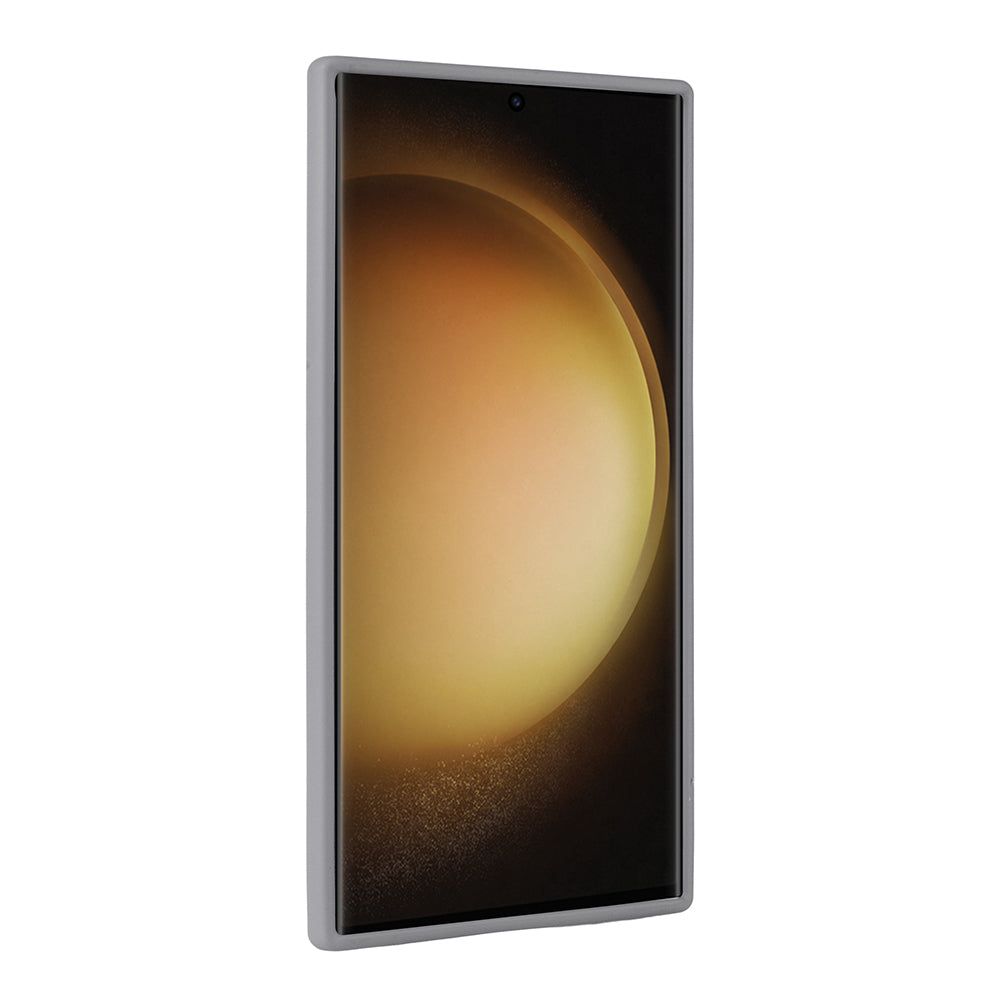 Galaxy S25 Ultra Kılıf Parlak Taşlı Tasarım Zore Pırlanta Kapak Beyaz