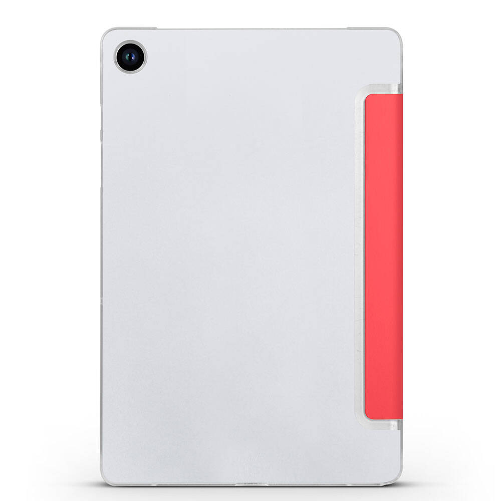 Galaxy Tab A9 Plus Zore Smart Cover Standlı 1-1 Kılıf Rose Gold