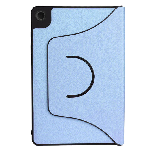 Galaxy Tab A9 Zore Fest Dönebilen Standlı Kılıf Mavi Açık