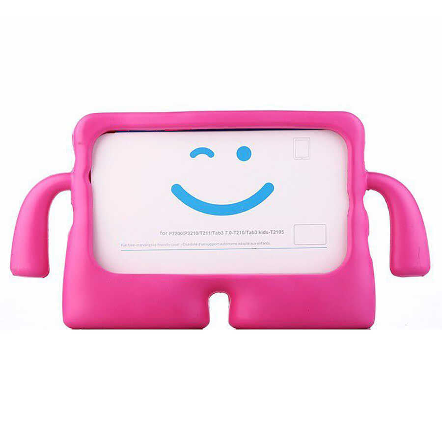 Galaxy Tab A9 Zore iBuy Standlı Tablet Kılıf Pembe Koyu