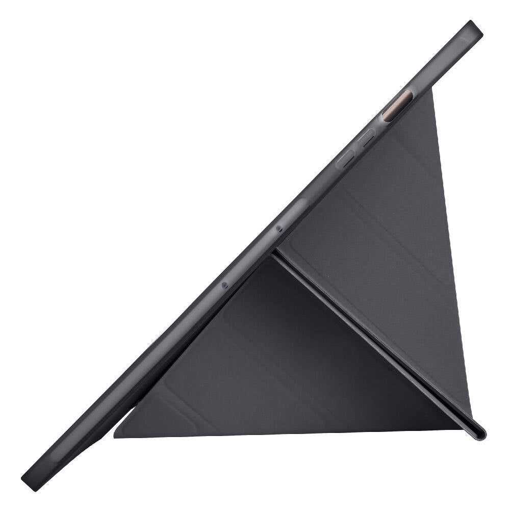 Galaxy Tab S10 Plus Kılıf Zore Tri Folding Kalem Bölmeli Standlı Kılıf Mavi