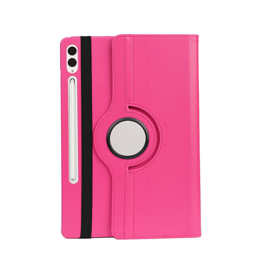 Galaxy Tab S10 Plus Zore Dönebilen Standlı Kılıf Mor