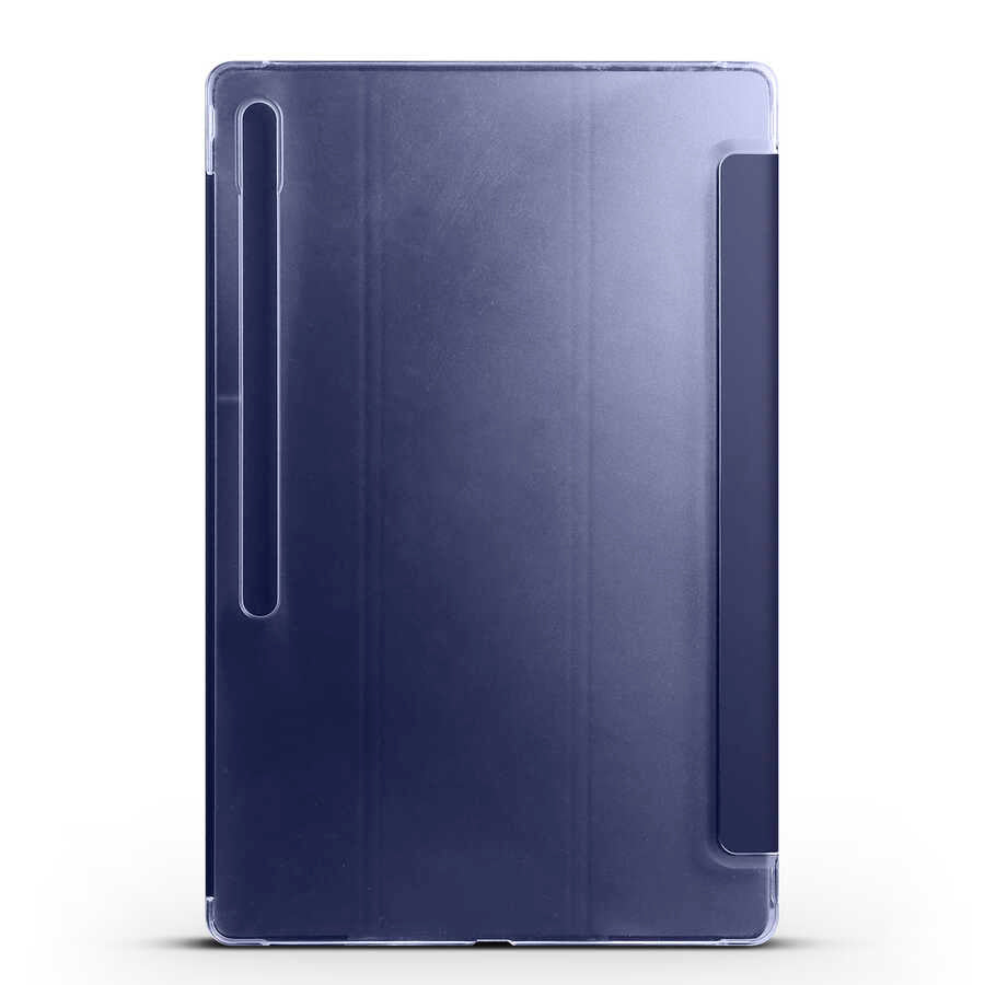 Galaxy Tab S10 Plus Zore Smart Cover Standlı 1-1 Kılıf Rose Gold