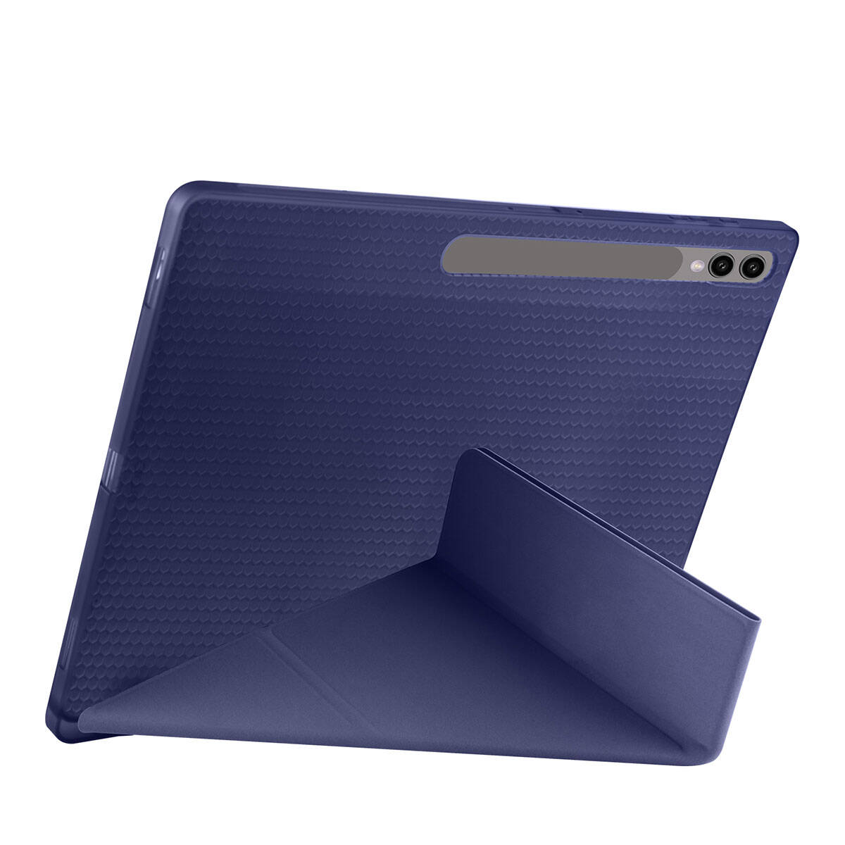 Galaxy Tab S10 Ultra Kılıf Zore Tri Folding Kalem Bölmeli Standlı Kılıf Kırmızı