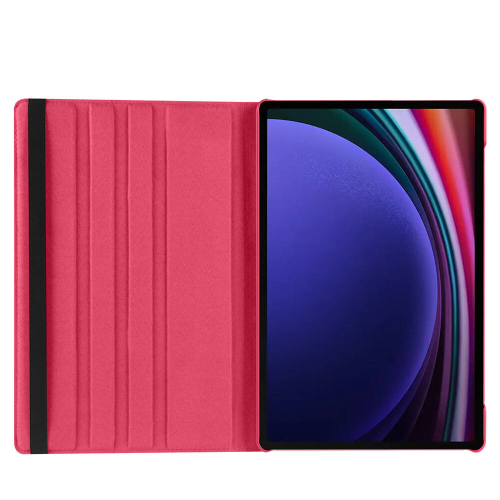 Galaxy Tab S10 Ultra Zore Dönebilen Standlı Kılıf Lacivert