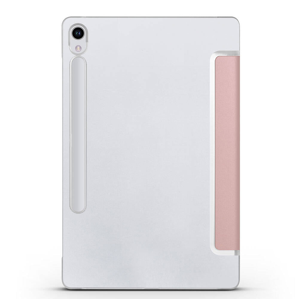 Galaxy Tab S9 FE Zore Smart Cover Standlı 1-1 Kılıf Pembe