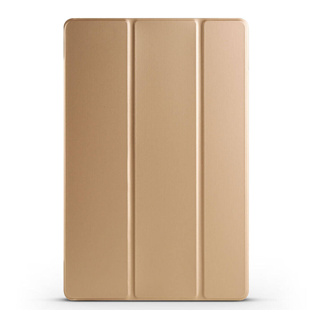 Galaxy Tab S9 FE Zore Smart Cover Standlı 1-1 Kılıf Gold
