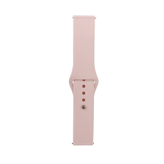 Galaxy Watch 42mm Band Serisi 20mm Klasik Kordon Silikon Strap Kayış Sand Powder