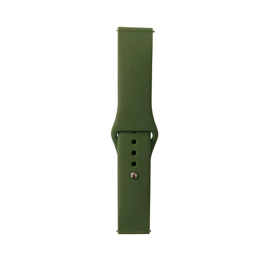 Galaxy Watch 42mm Band Serisi 20mm Klasik Kordon Silikon Strap Kayış Tarmac