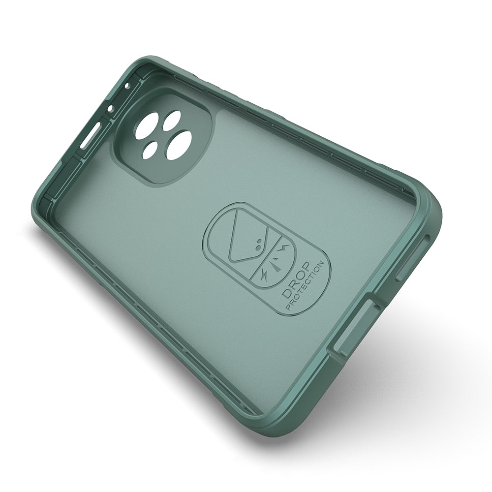 Honor 200 Pro Kılıf Esnek TPU Oyuklu Arka Yüzey Tasarımlı Zore Etnik Silikon Kapak Siyah