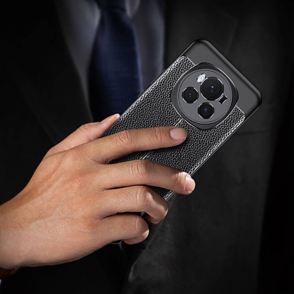 Honor Magic 6 Pro Kılıf Zore Niss Silikon Kapak Siyah