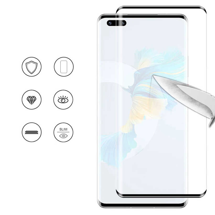 Honor Magic 6 Pro Zore Süper Pet Ekran Koruyucu Jelatin Siyah