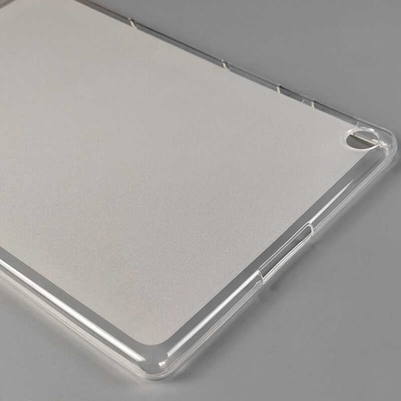 Honor Pad X8 Kılıf Zore Tablet Süper Silikon Kapak Siyah