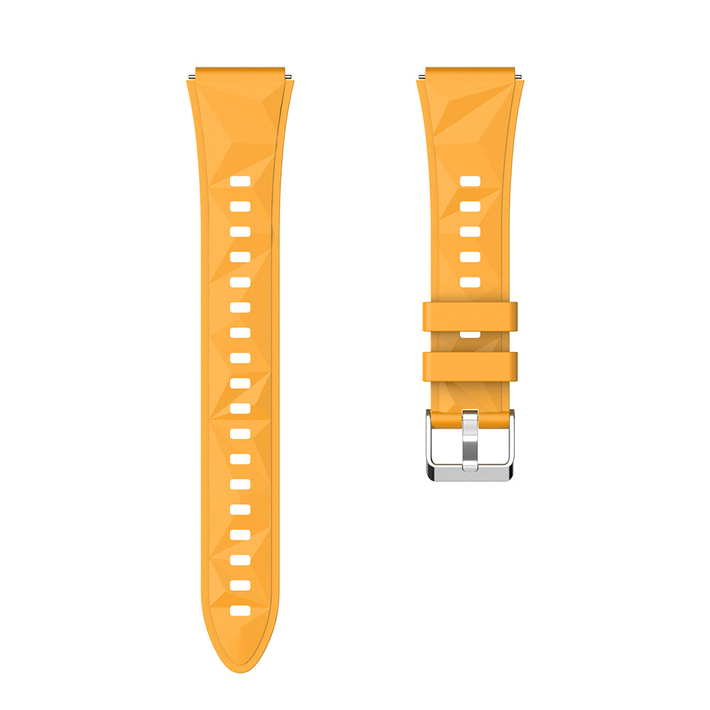 Huawei Watch GT5 Pro 42mm Zore KRD-129 Silikon Kordon Strap Kayış Beyaz