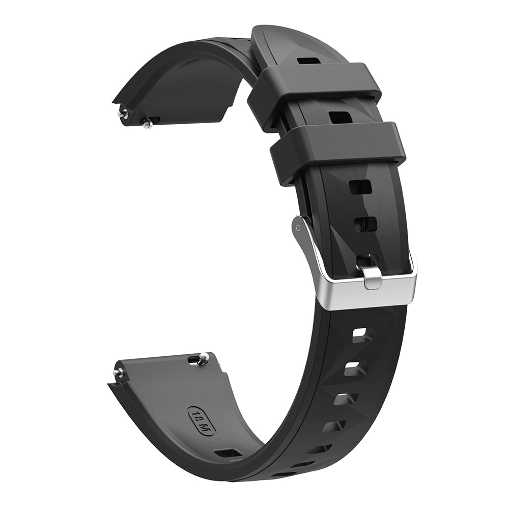 Huawei Watch GT5 Pro 42mm Zore KRD-129 Silikon Kordon Strap Kayış Yeşil