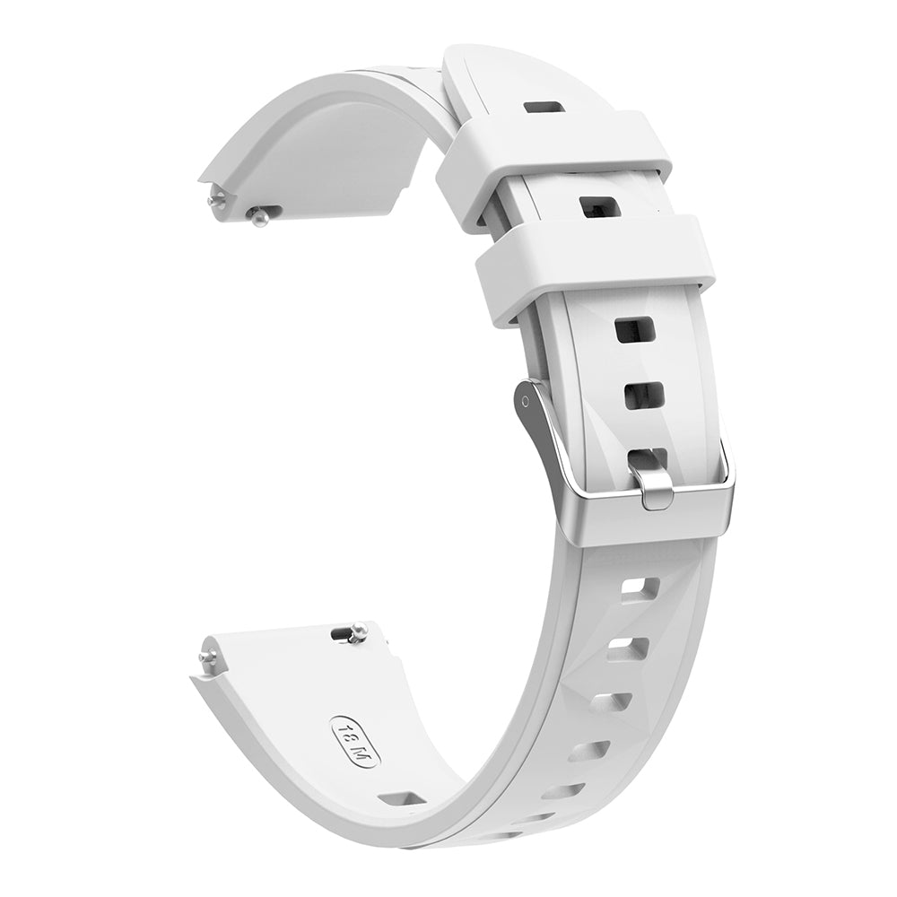 Huawei Watch GT5 Pro 42mm Zore KRD-129 Silikon Kordon Strap Kayış Yeşil
