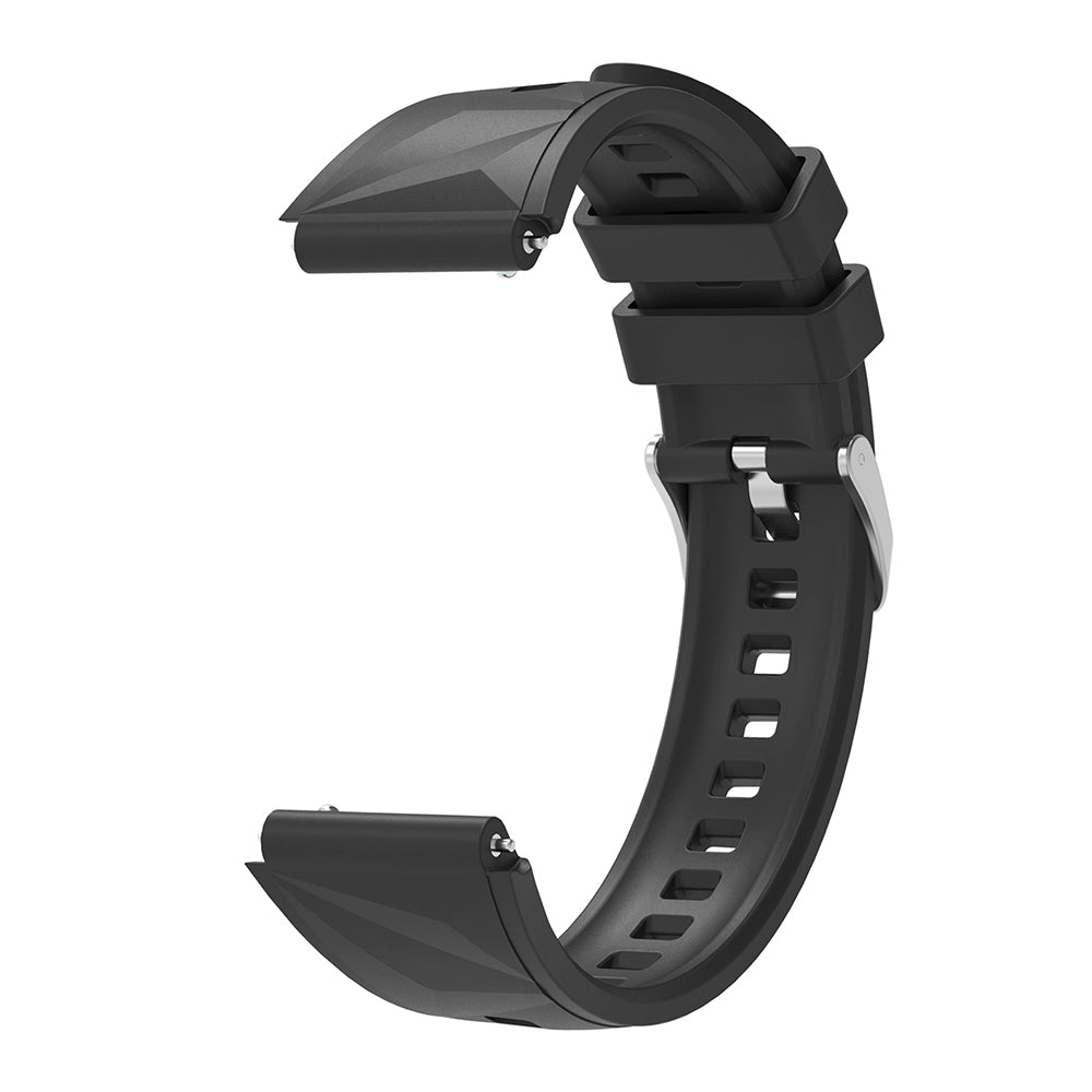 Huawei Watch GT5 Pro 42mm Zore KRD-129 Silikon Kordon Strap Kayış Yeşil
