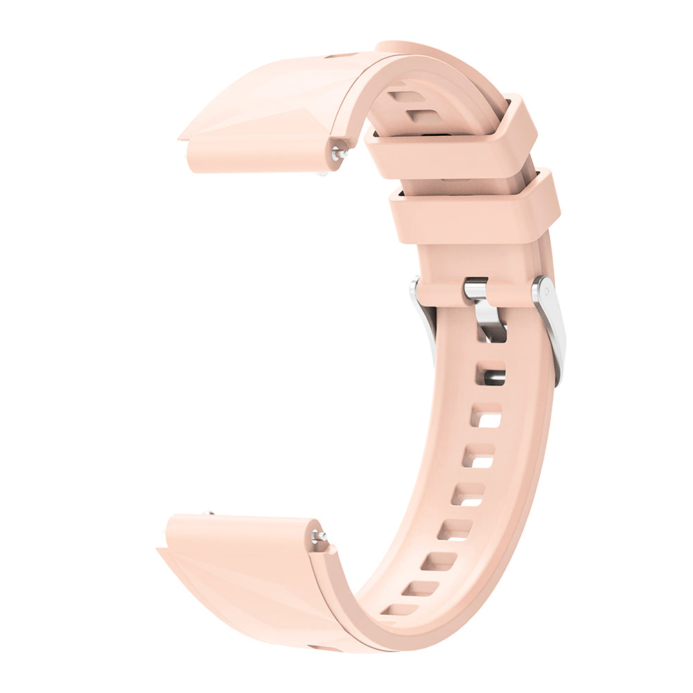 Huawei Watch GT5 Pro 42mm Zore KRD-129 Silikon Kordon Strap Kayış Yeşil