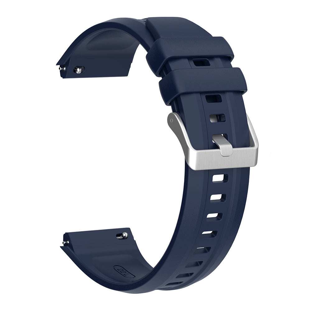 Huawei Watch GT5 Pro 46mm Zore KRD-130 Silikon Kordon Strap Kayış Buz Mavisi