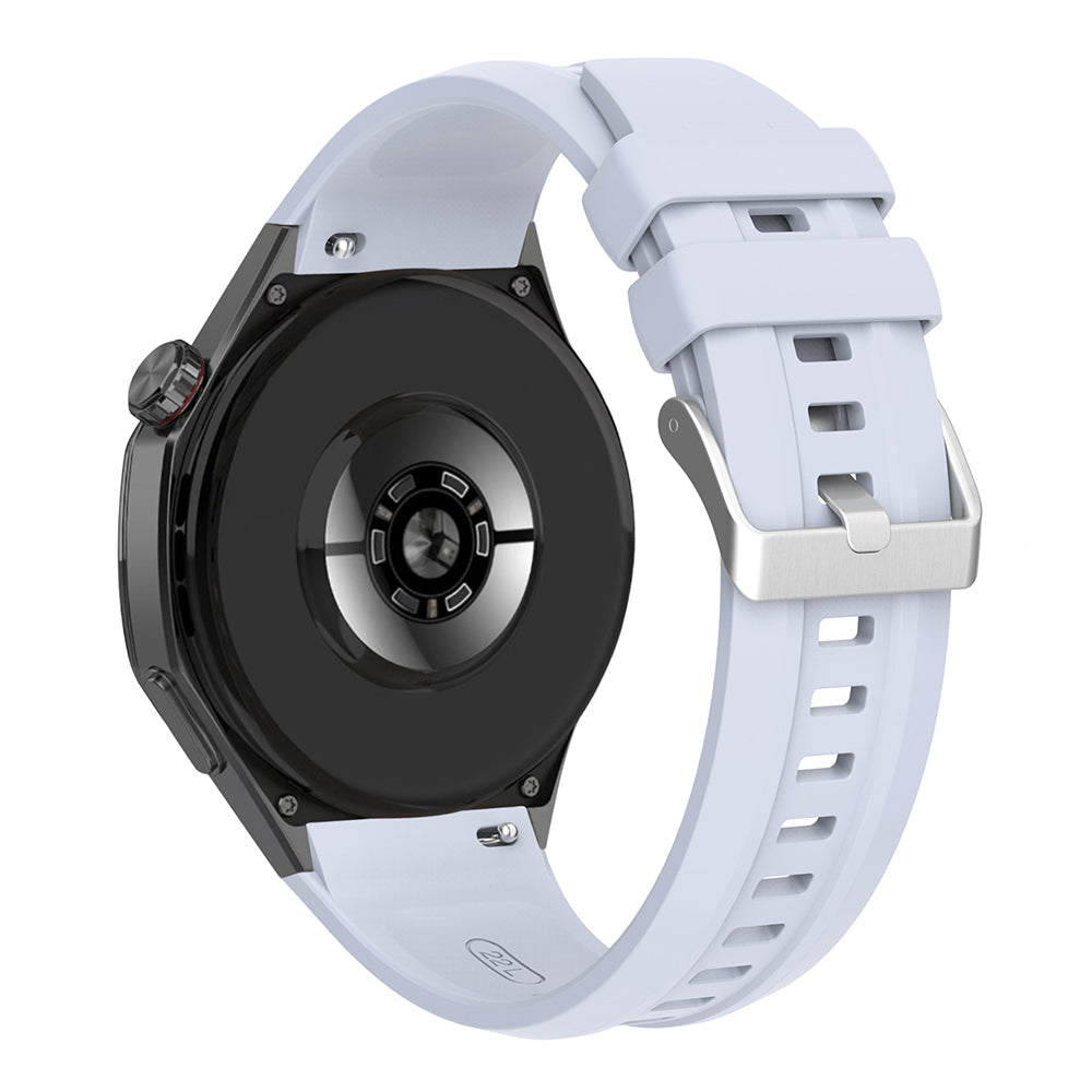 Huawei Watch GT5 Pro 46mm Zore KRD-130 Silikon Kordon Strap Kayış Beyaz