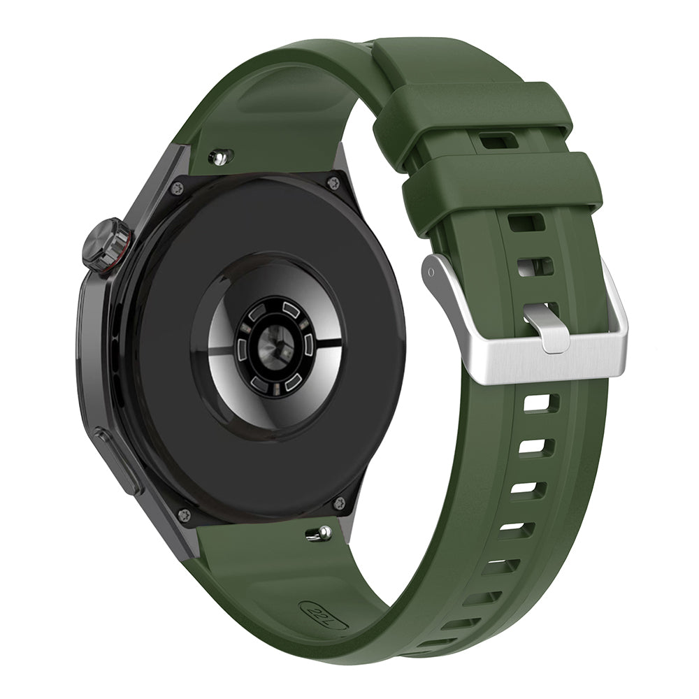 Huawei Watch GT5 Pro 46mm Zore KRD-130 Silikon Kordon Strap Kayış Siyah