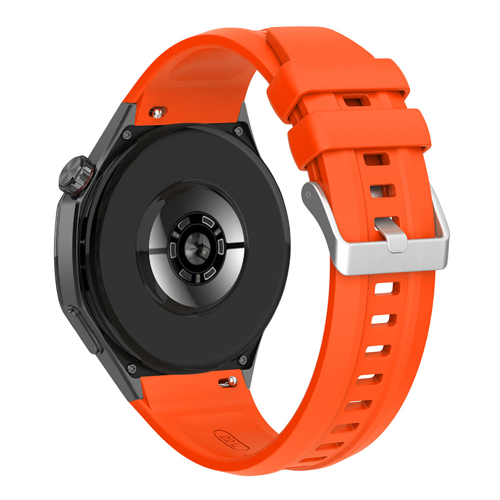 Huawei Watch GT5 Pro 46mm Zore KRD-130 Silikon Kordon Strap Kayış Siyah