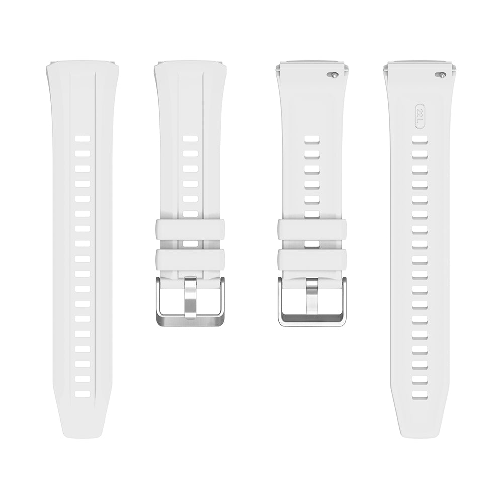 Huawei Watch GT5 Pro 46mm Zore KRD-130 Silikon Kordon Strap Kayış Beyaz