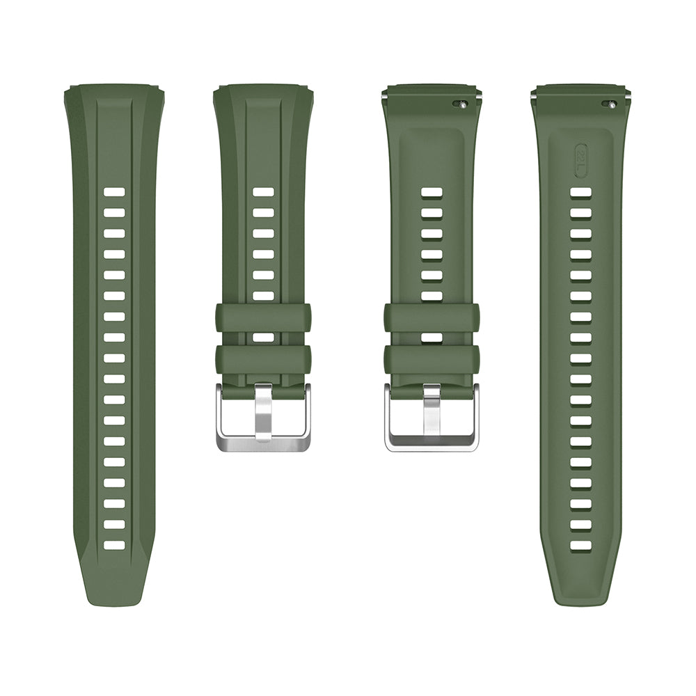 Huawei Watch GT5 Pro 46mm Zore KRD-130 Silikon Kordon Strap Kayış Beyaz
