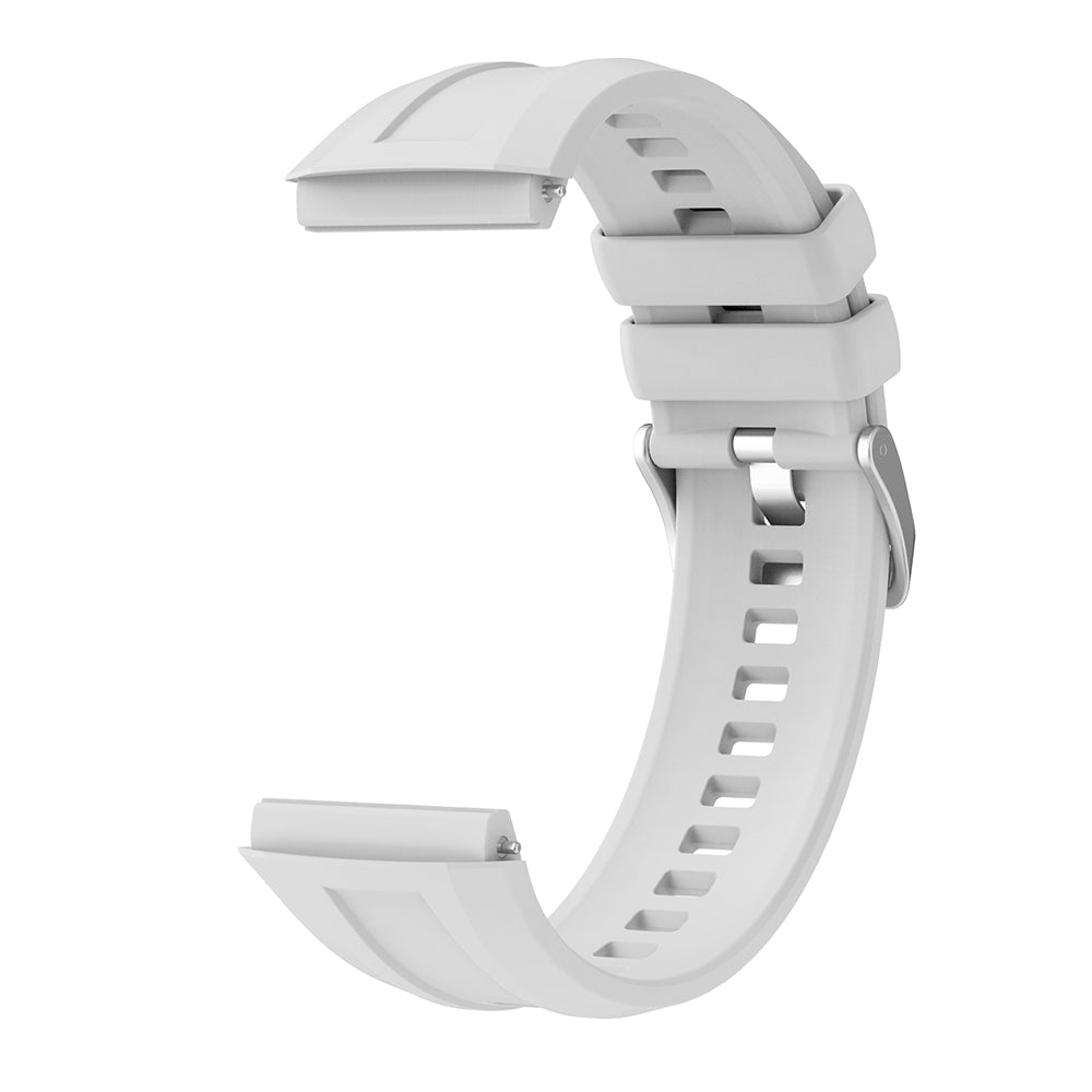 Huawei Watch GT5 Pro 46mm Zore KRD-130 Silikon Kordon Strap Kayış Buz Mavisi