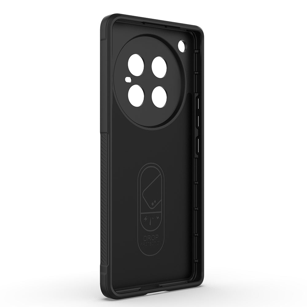 İnfinix Zero 40 5G Kılıf Esnek TPU Oyuklu Arka Yüzey Tasarımlı Zore Etnik Silikon Kapak Lacivert