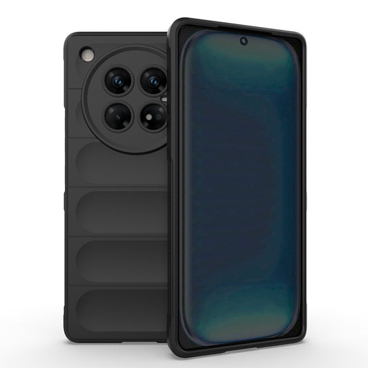 İnfinix Zero 40 5G Kılıf Esnek TPU Oyuklu Arka Yüzey Tasarımlı Zore Etnik Silikon Kapak Siyah