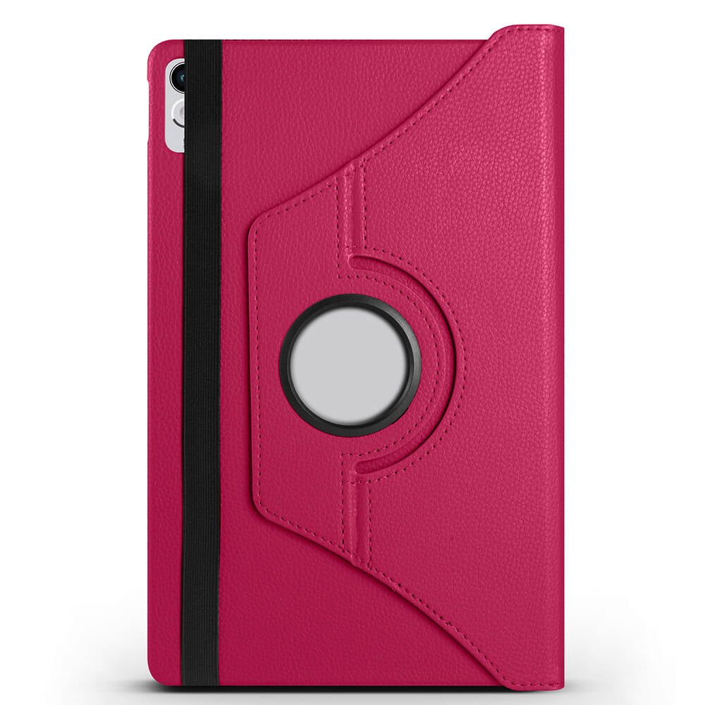 Lenovo Tab P11 11.5 (2.Nesil) TB350UF Zore Dönebilen Standlı Kılıf Kırmızı