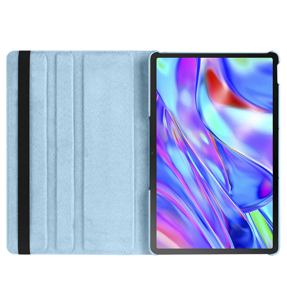 Lenovo Tab P11 11.5 (2.Nesil) TB350UF Zore Dönebilen Standlı Kılıf Siyah