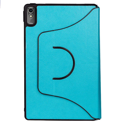 Lenovo Tab P11 11.5" (2.Nesil) Zore Fest Dönebilen Standlı Kılıf Turkuaz