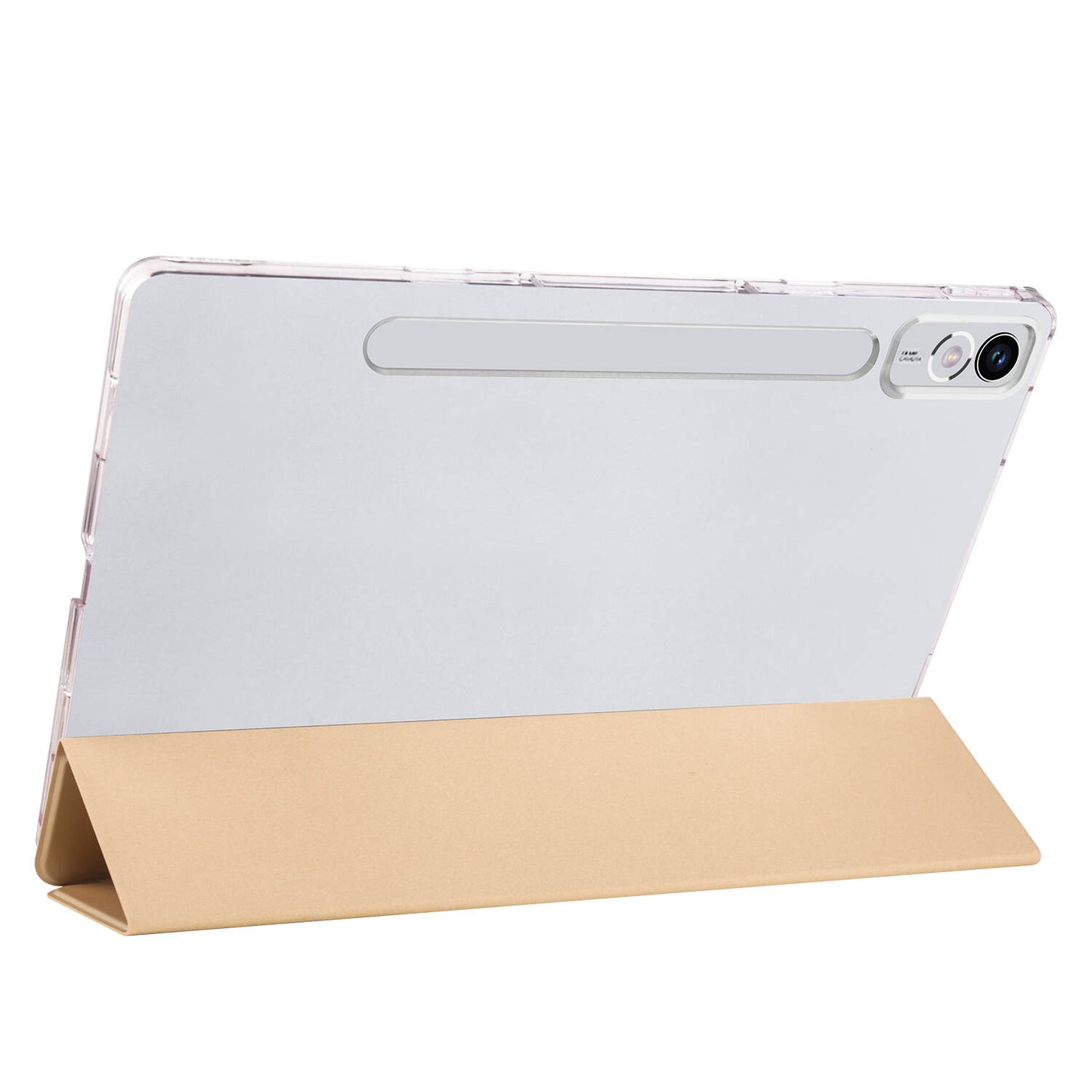 Lenovo Tab P12 Zore Smart Cover Standlı 1-1 Kılıf Pembe