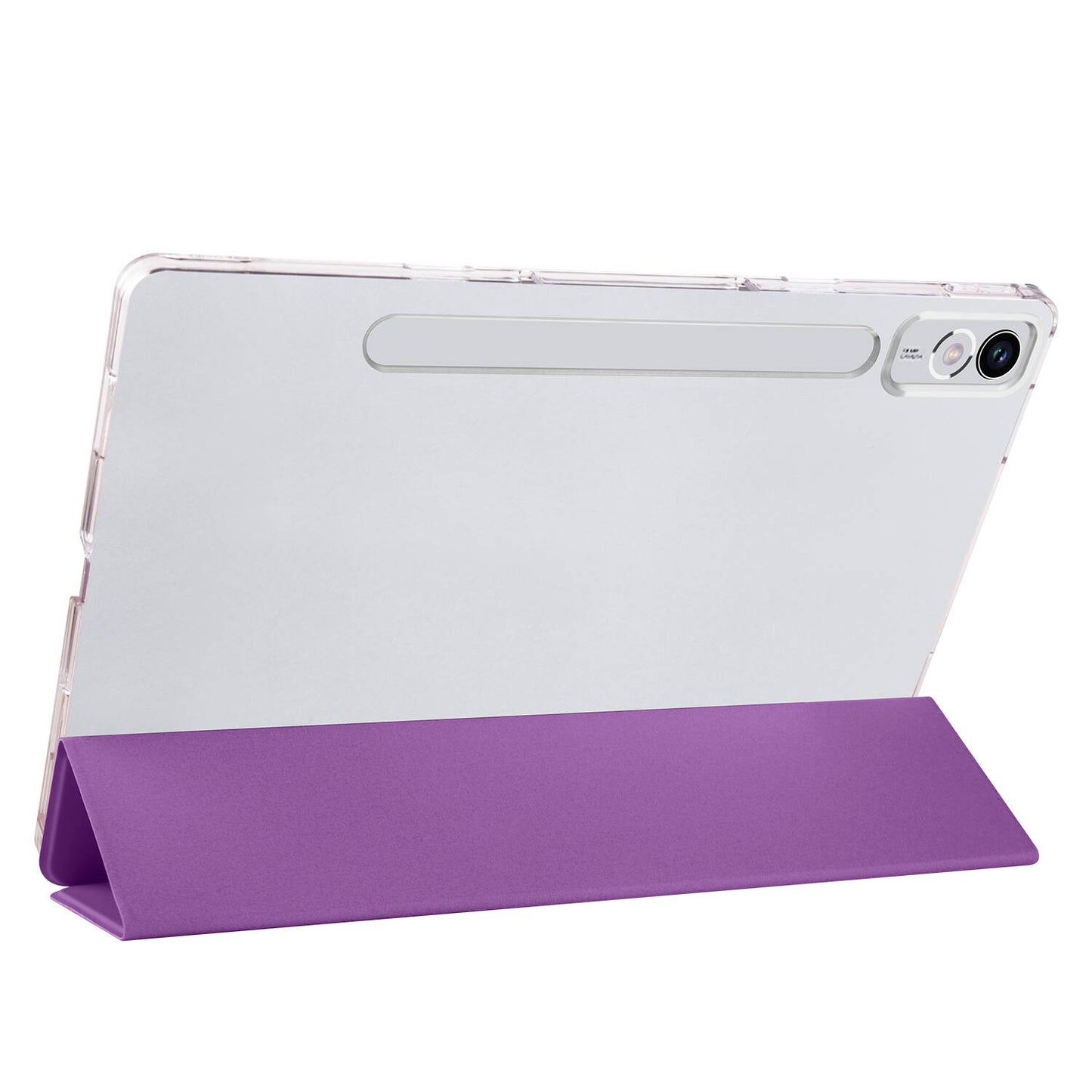 Lenovo Tab P12 Zore Smart Cover Standlı 1-1 Kılıf Siyah