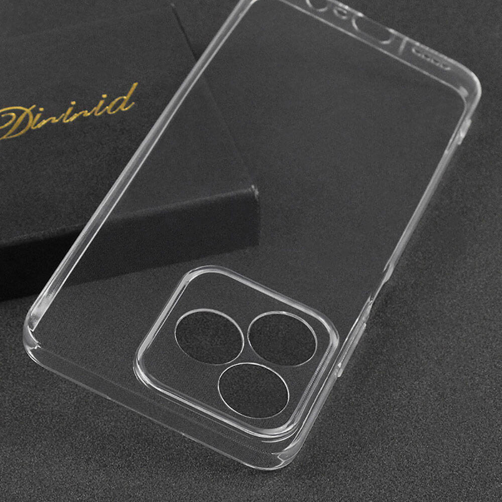 Realme Note 50 Kılıf Zore Süper Silikon Kapak Şeffaf