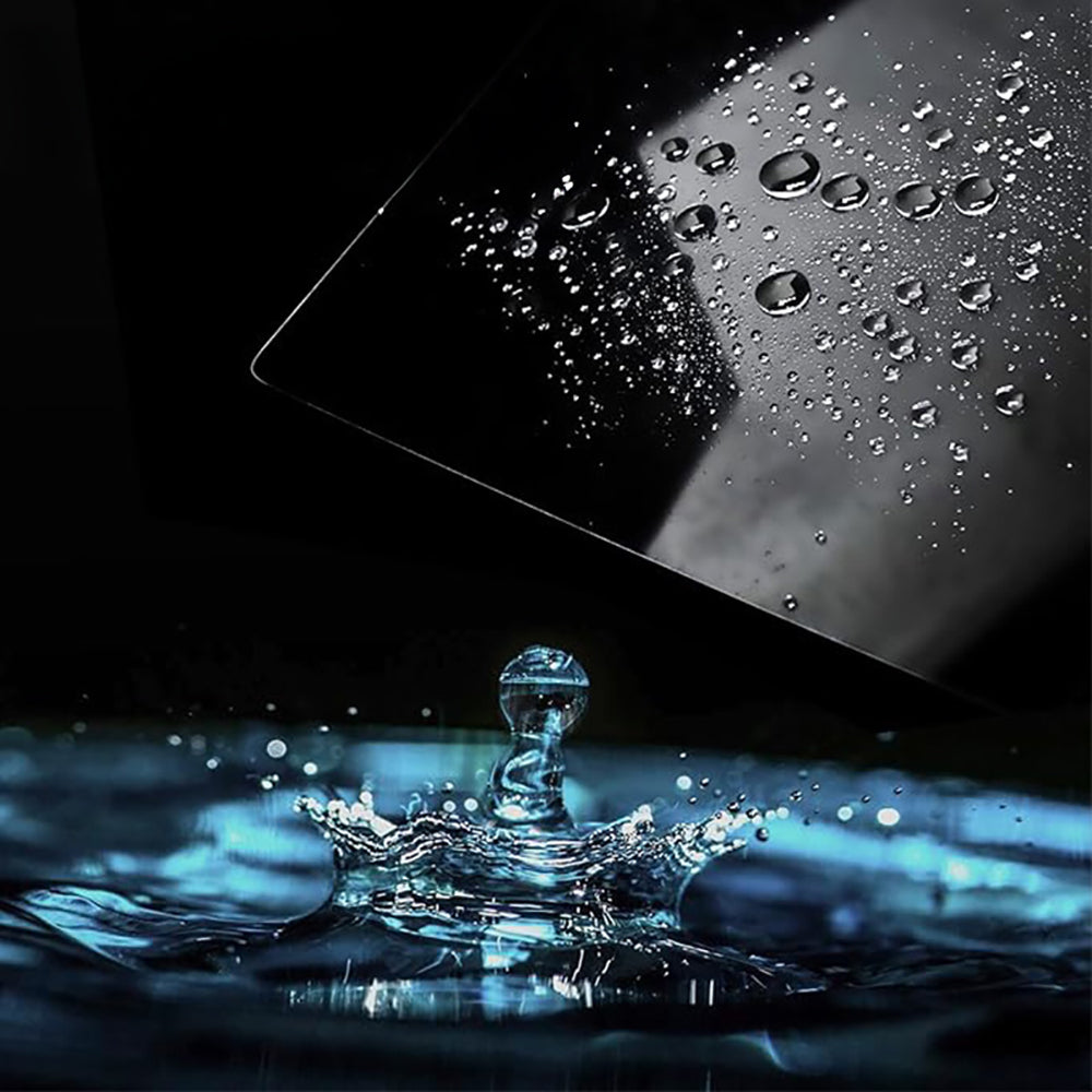 Tesla Yeni Model Y 2in1 Araç Multimedya Ekran Koruyucu Uygulama Aparatlı Zore Premium Mat Temperli Cam Ekran Koruyucu Şeffaf