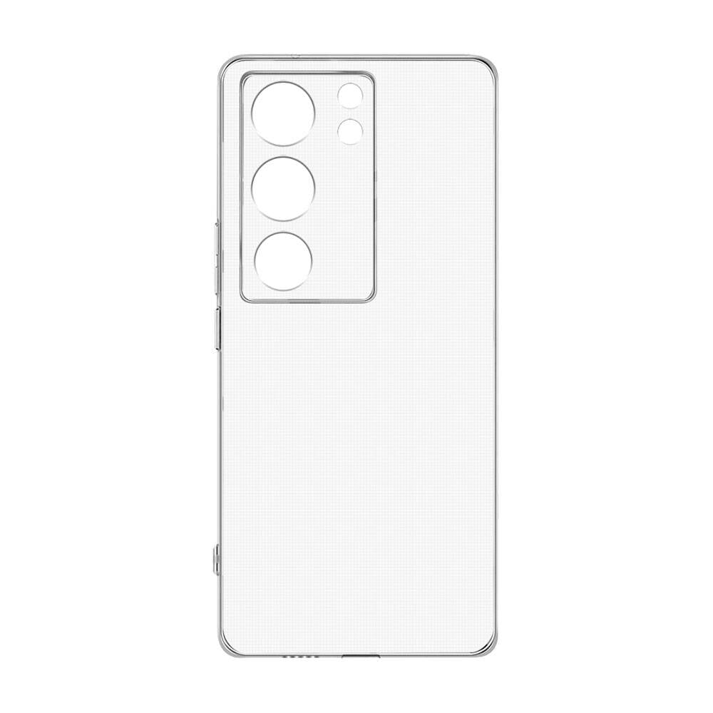 Vivo V29 5G Kılıf Zore Süper Silikon Kapak Renksiz