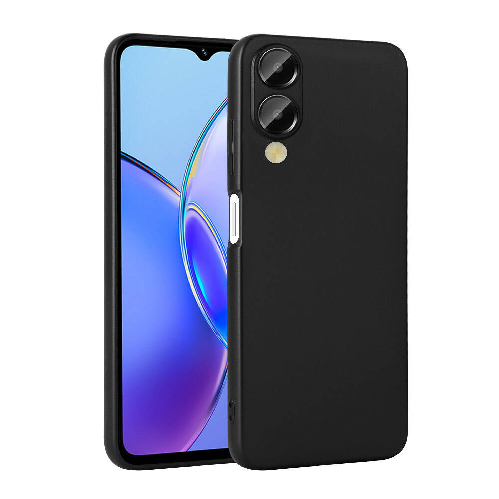 Vivo Y17S Kılıf Zore Premier Silikon Kapak Mürdüm