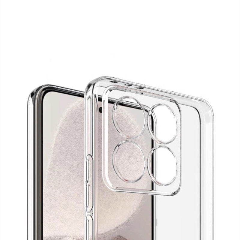 Xiaomi 14T Kılıf Zore Süper Silikon Kapak Şeffaf