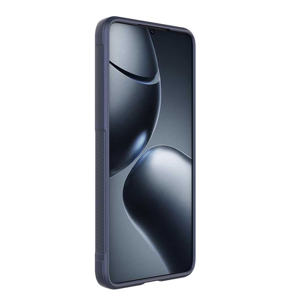 Xiaomi 14T Pro Kılıf Esnek TPU Oyuklu Arka Yüzey Tasarımlı Zore Etnik Silikon Kapak Koyu Yeşil