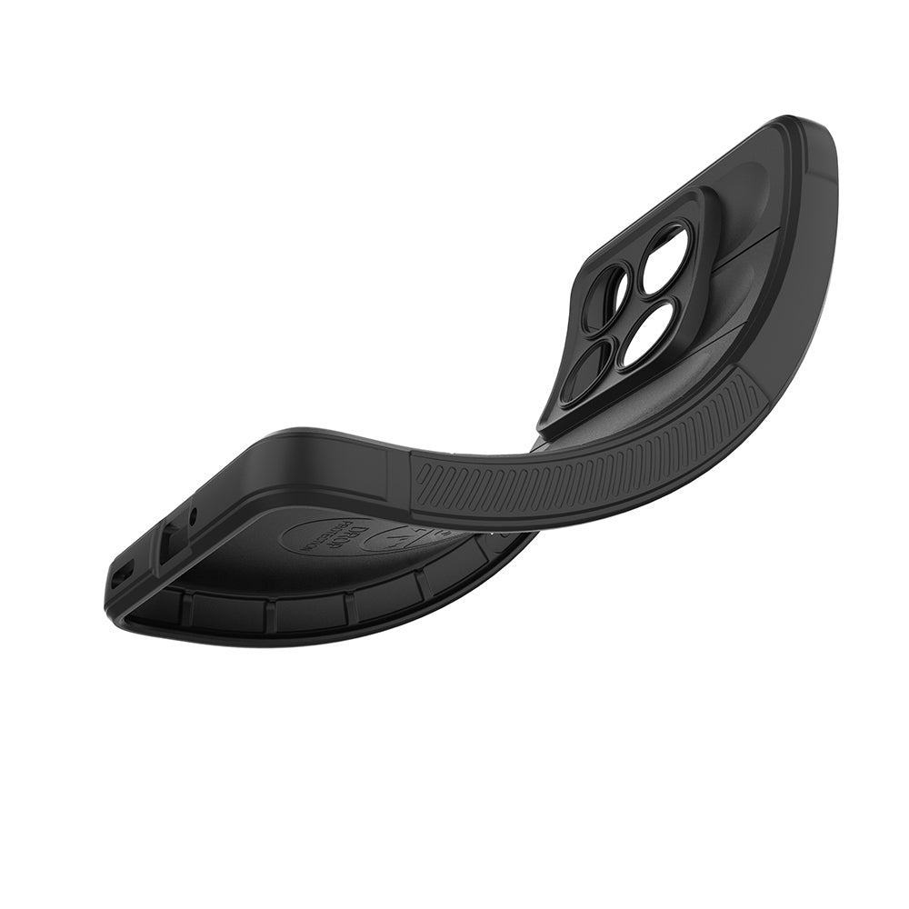 Xiaomi 14T Pro Kılıf Esnek TPU Oyuklu Arka Yüzey Tasarımlı Zore Etnik Silikon Kapak Lacivert