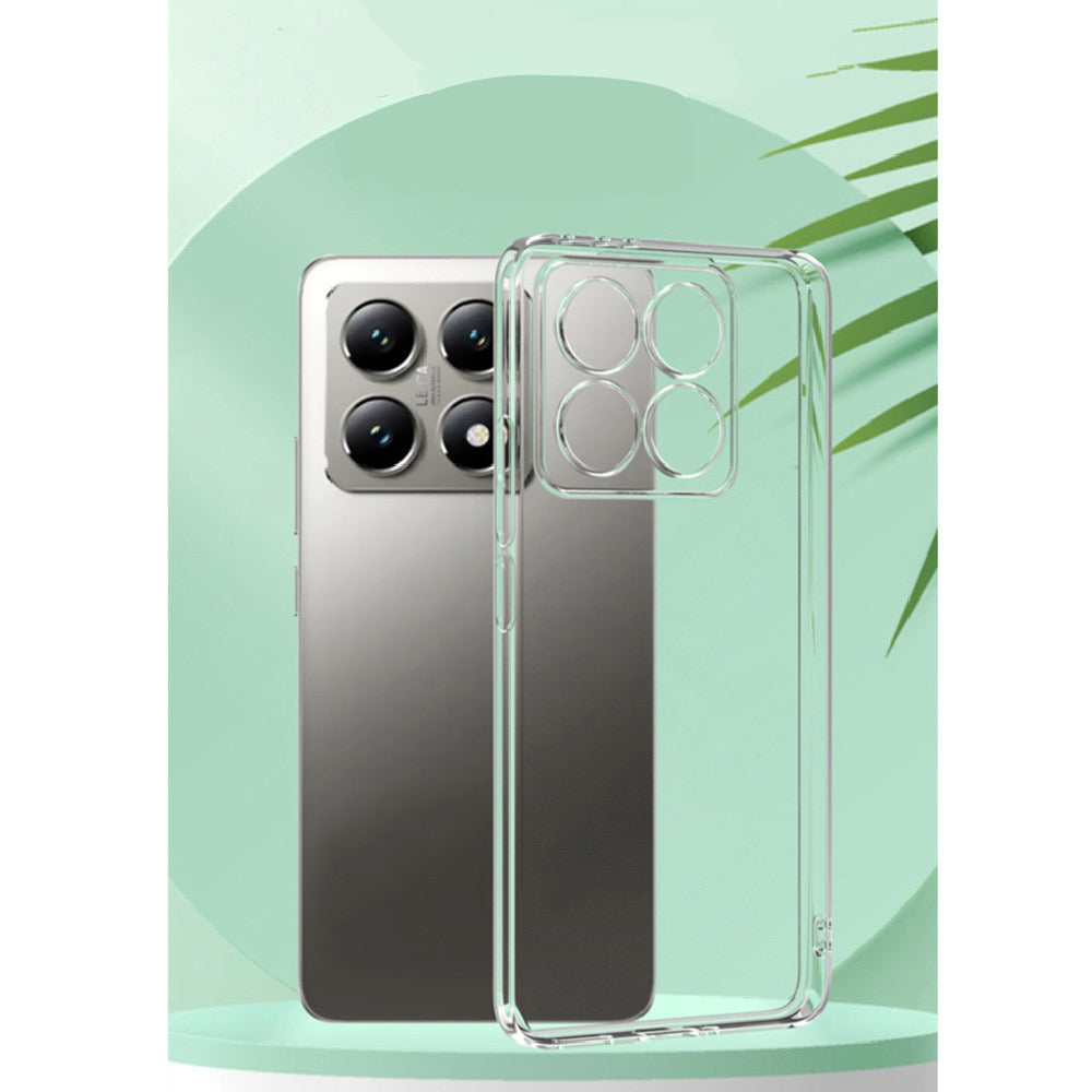 Xiaomi 14T Pro Kılıf Zore Süper Silikon Kapak Şeffaf