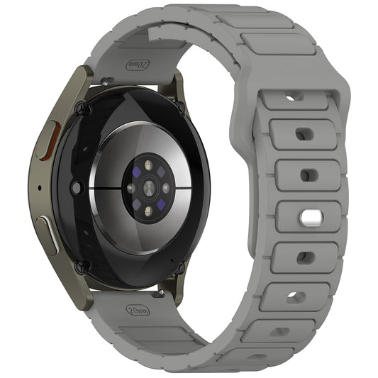 Xiaomi Amazfit Pace Zore KRD-132 22mm Silikon Kordon Strap Kayış Gri