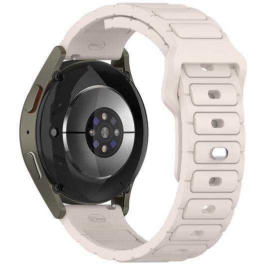 Xiaomi Amazfit Pace Zore KRD-132 22mm Silikon Kordon Strap Kayış Starlight