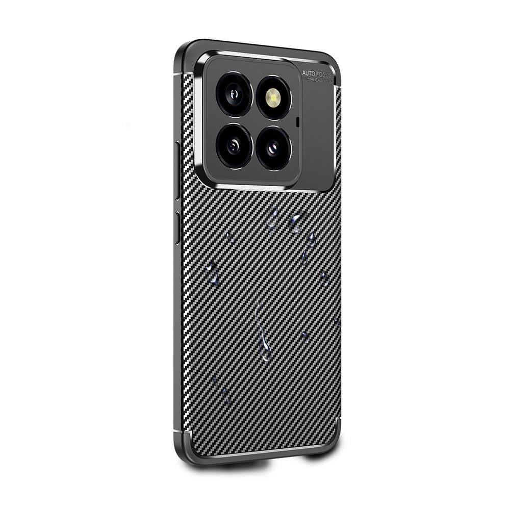 Xiaomi Mi 14 Pro Kılıf Zore Negro Silikon Kapak Siyah