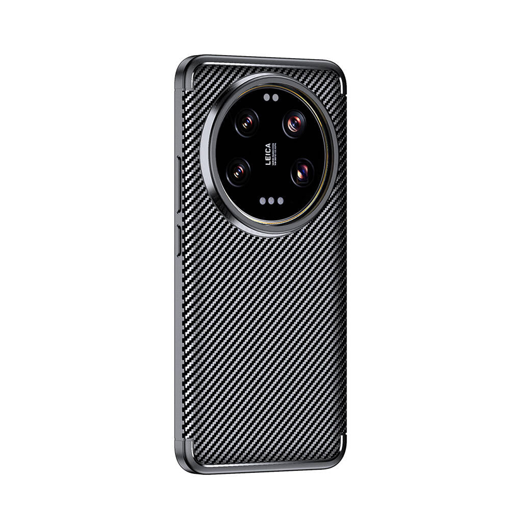 Xiaomi Mi 14 Ultra Kılıf Zore Negro Silikon Kapak Siyah