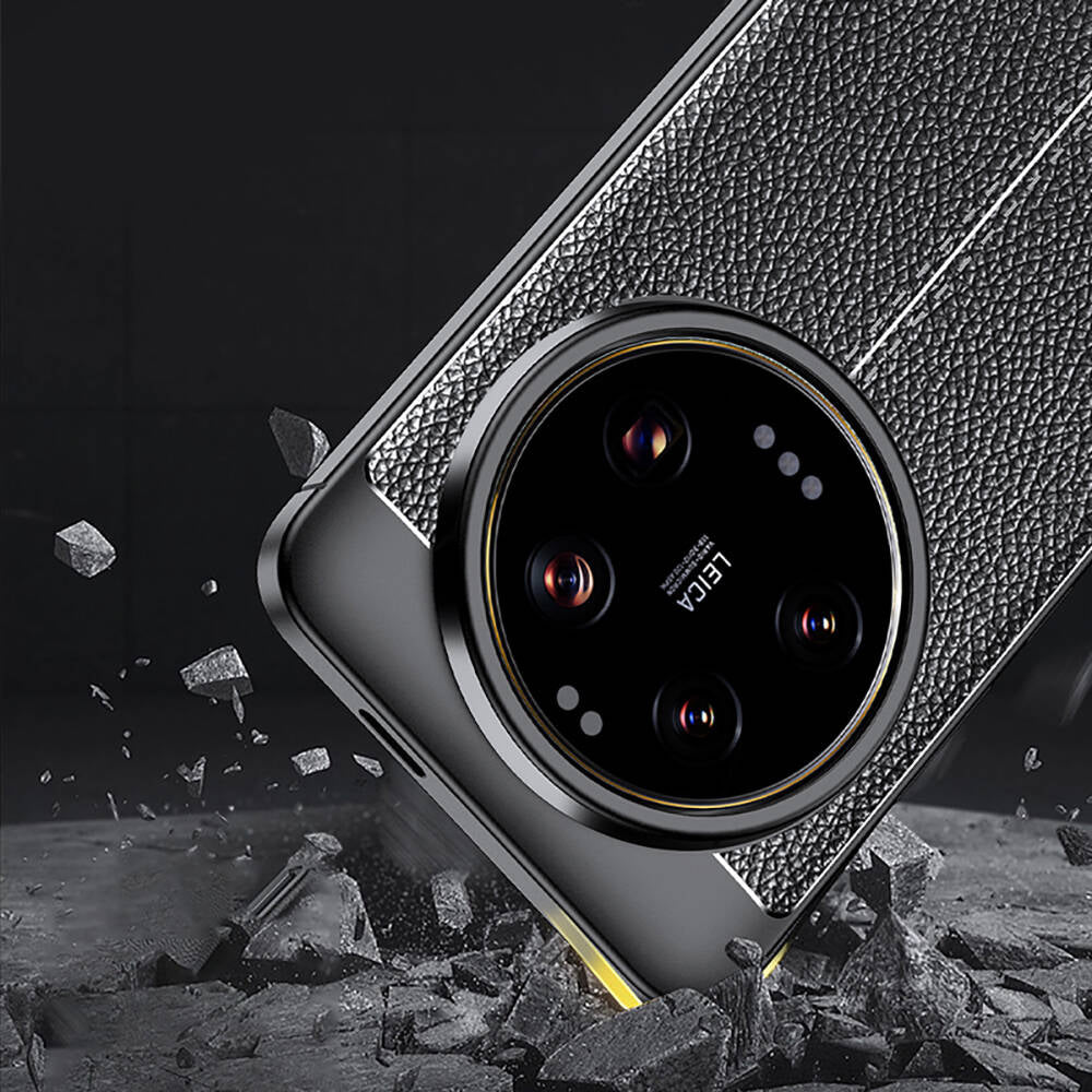 Xiaomi Mi 14 Ultra Kılıf Zore Niss Silikon Kapak Lacivert